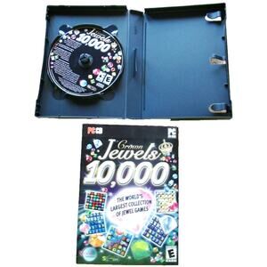 Crown Jewels 10,000 Jewel Games CD-ROM for PC Platform Rating E Strategy Gaming